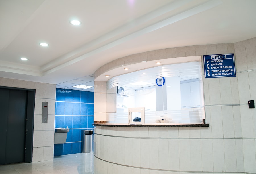 Modern hospital corridor representing an active specialty clinic engagement