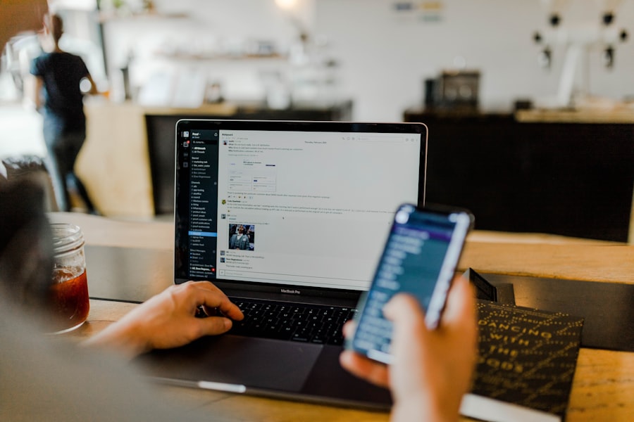 Local search and digital marketing strategy on a laptop